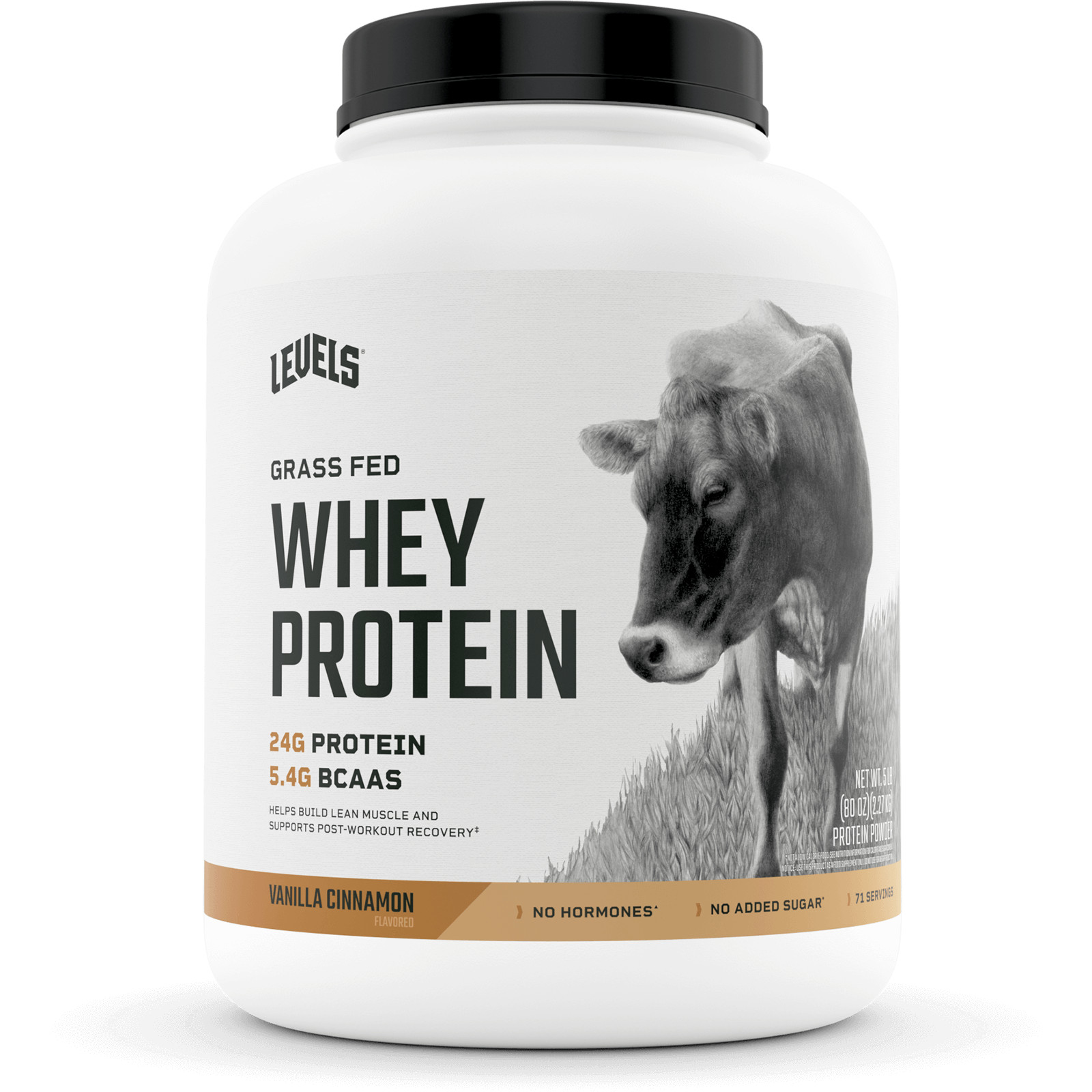 Levels Grass Fed 100% Whey Protein – 9 Flavors! – CHOOSE FLAVOR – 5 LB