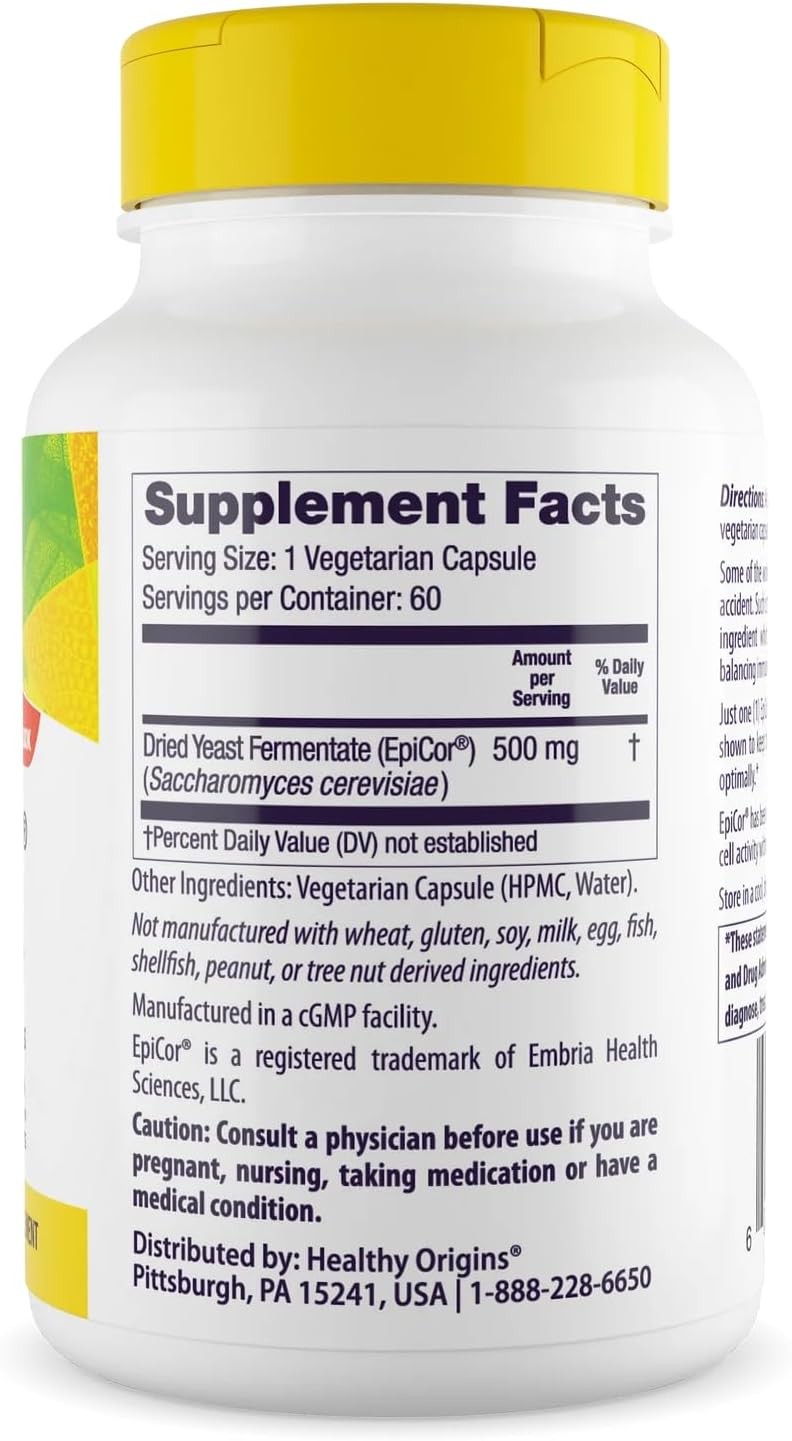 Healthy Immune Support Multivitamin Supplement (60 Caps)