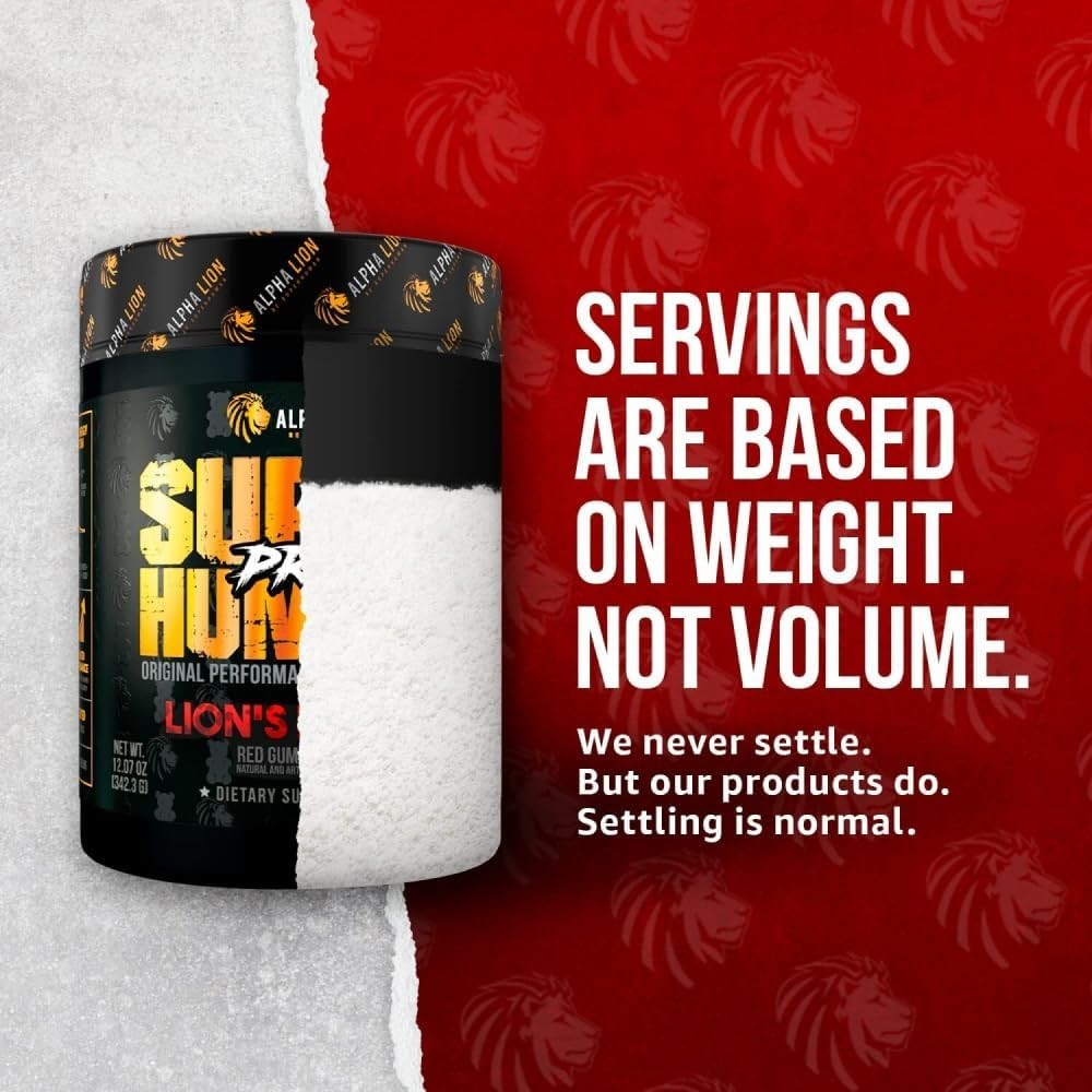Pre Workout Powder – Long-Lasting Energy, Pump & Focus – Lion’s Blood