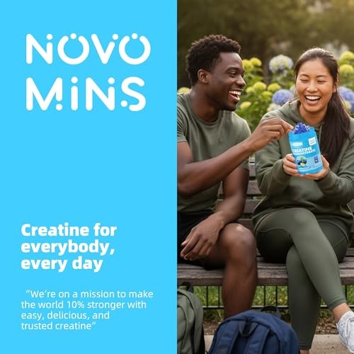 Creatine Monohydrate Gummies 5000mg 90 Count Blueberry