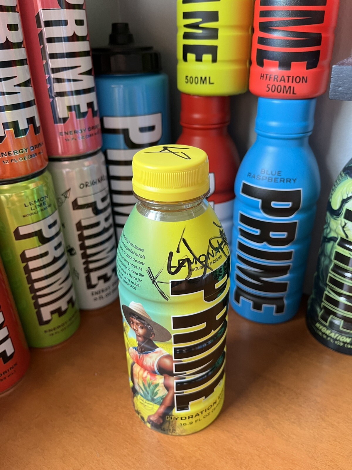 *RARE* Venice Beach PRIME Hydration Drink SIGNED By KSI & Logan Paul