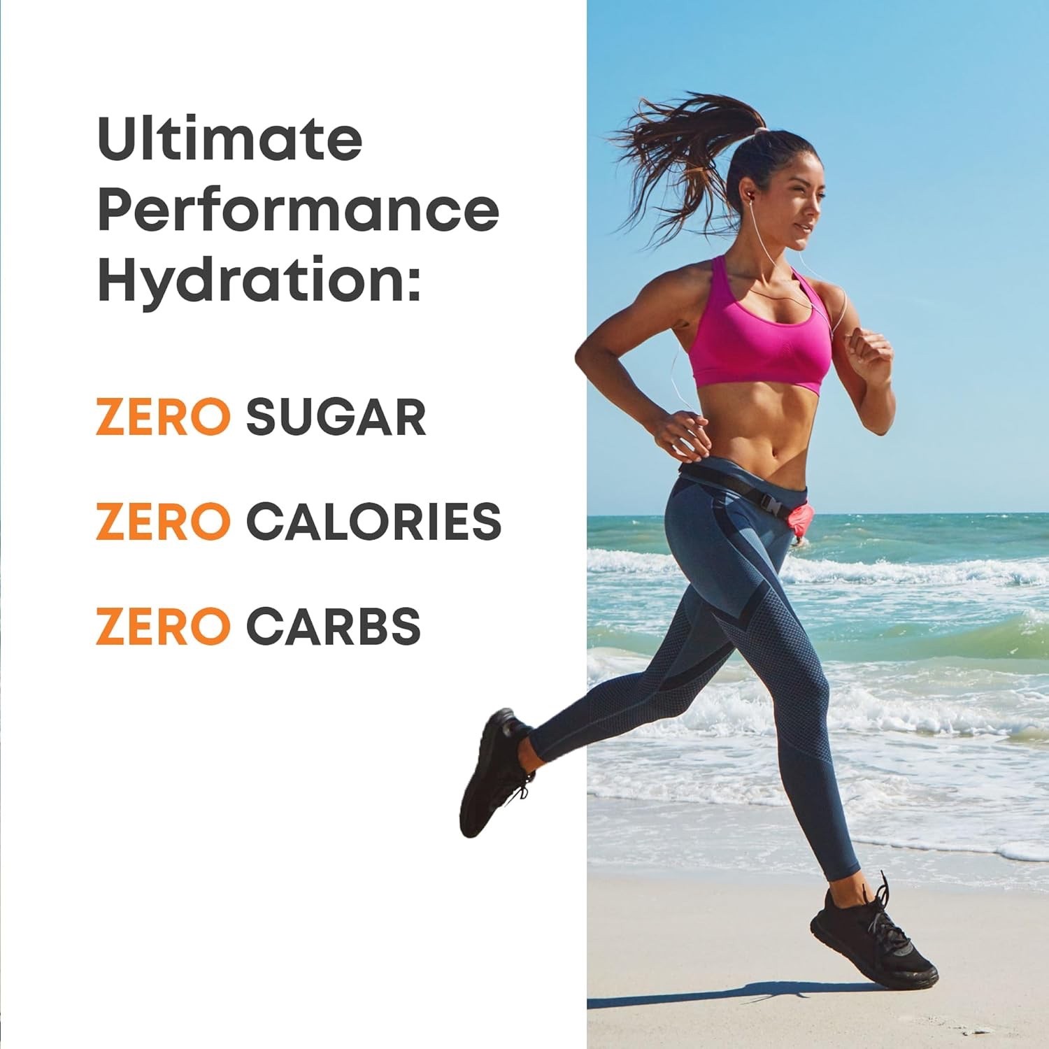 Adapted Nutrition Keto S1000 Electrolyte Unflavored CLOSEOUT DATE BESTBY 7/2025