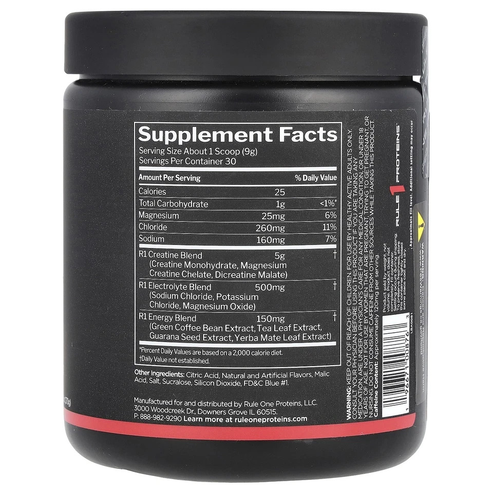 Charged Creatine, Blue Razz Lemonade, 9.52 oz (270 g)