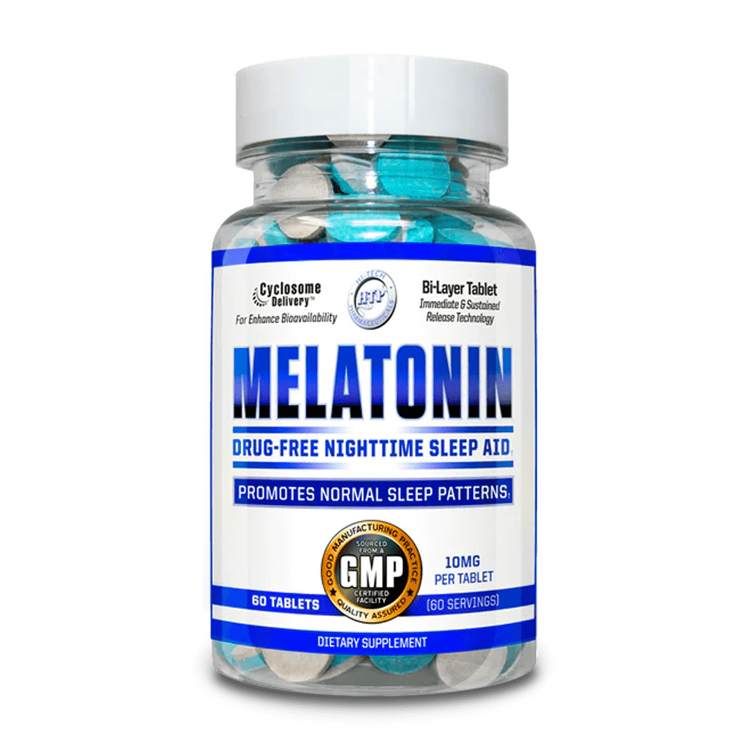 Hi-Tech Pharmaceuticals – Melatonin – Drug-Free Nighttime Sleep AID – 60 Tablets