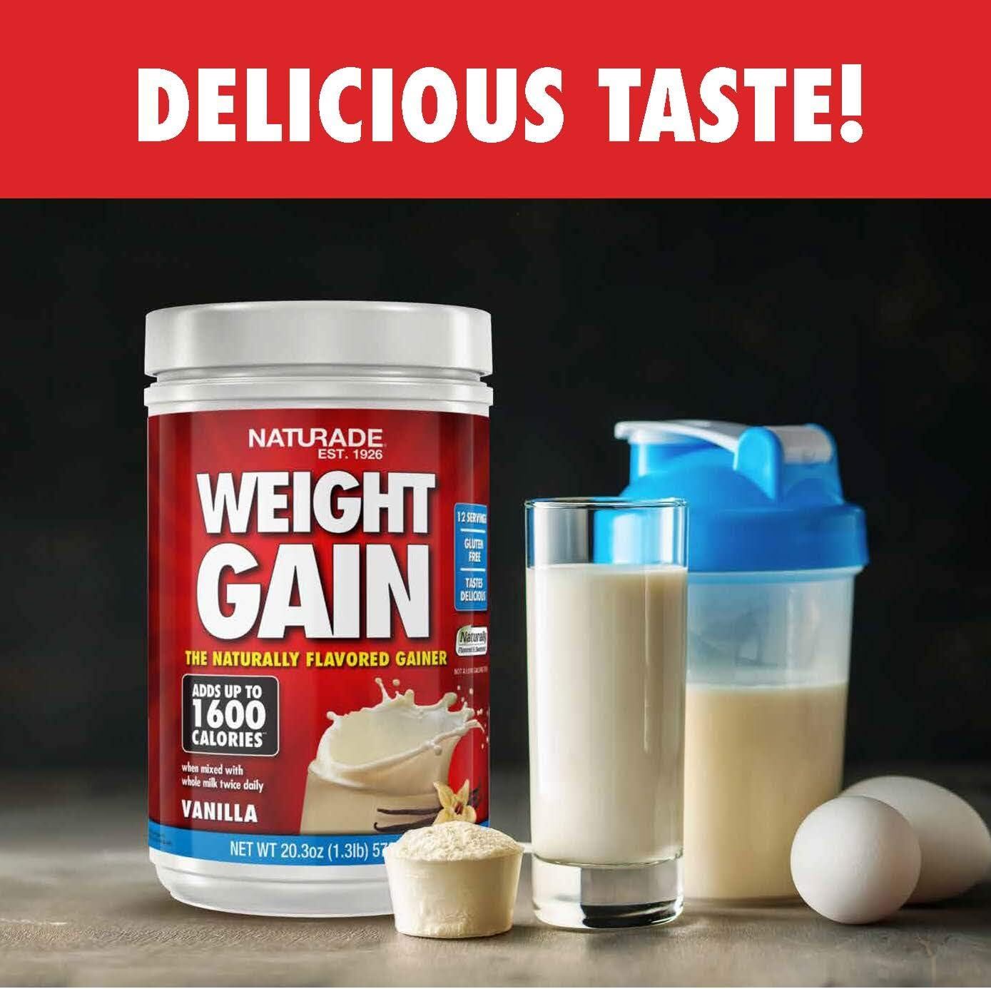 Weight Gain Instant Nutrition Drink Mix, Vanilla ,20.3 Ounce
