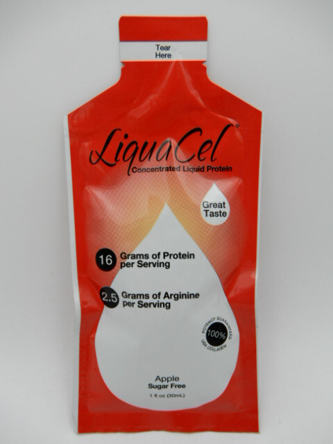 LiquaCel Concentrated Liquid Protein, Apple Sugar Free 1 Fl Oz 782028000896VL