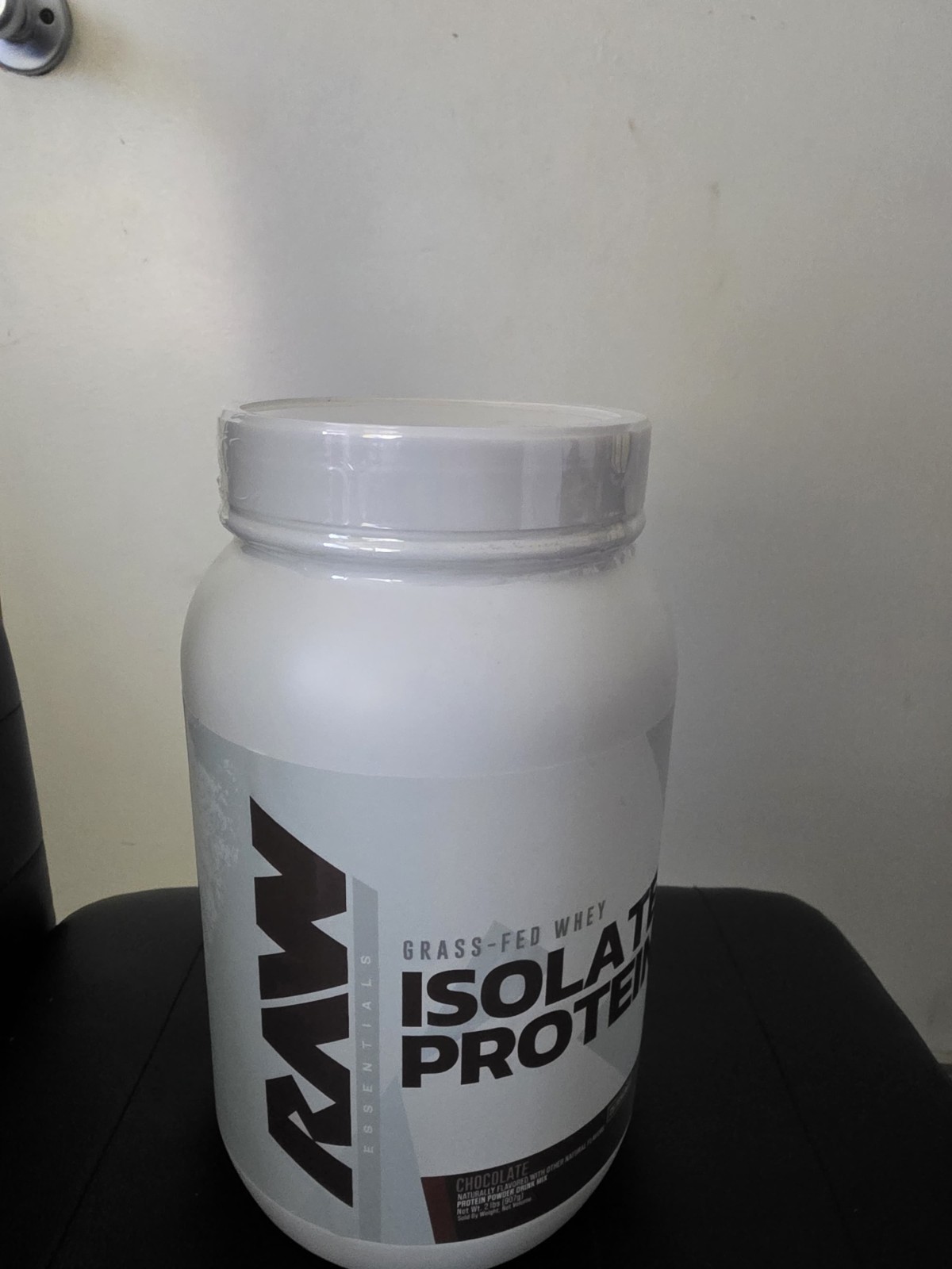 RAW Nutrition Grass-Fed Cross Flow Whey Isolate Powder Chocolate 2 lb 25 Serv