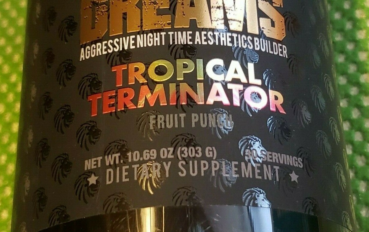 ALPHA LION – ALPHA DREAMS – Tropical Terminator – Fruit Punch – 30 Serv – 1/2025