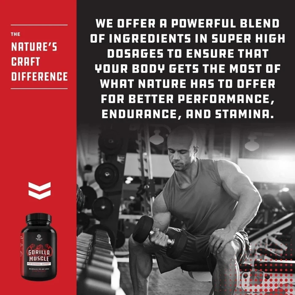 Legal STEROID ANABOLIC pills BULKING Testosterone Booster MUSCLE GROW, 60 cap…