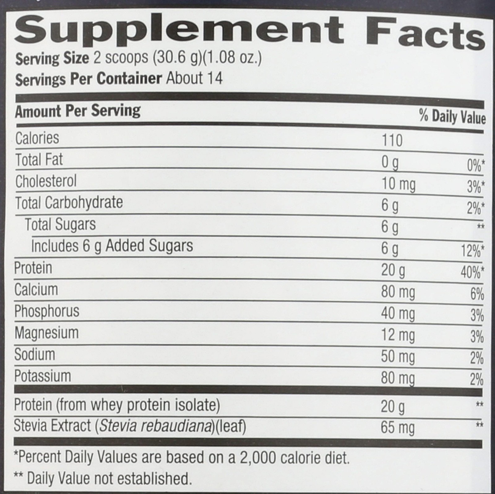 Grass Fed Whey Protein Powder 15.1 Ounce 20g Protein Variety of Flavors