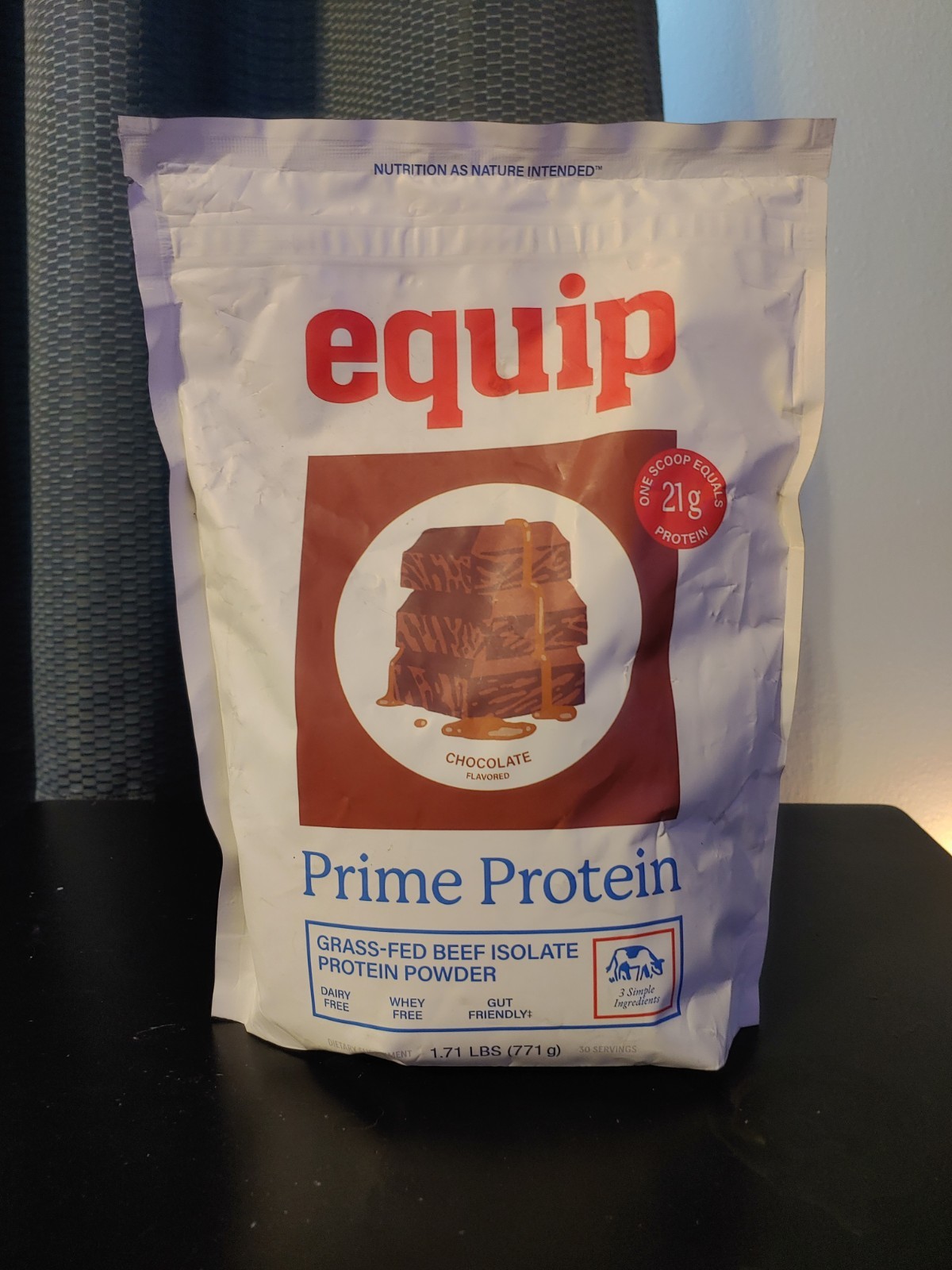 Equip Prime Protein, Chocolate, 21g Protein Per Scoop