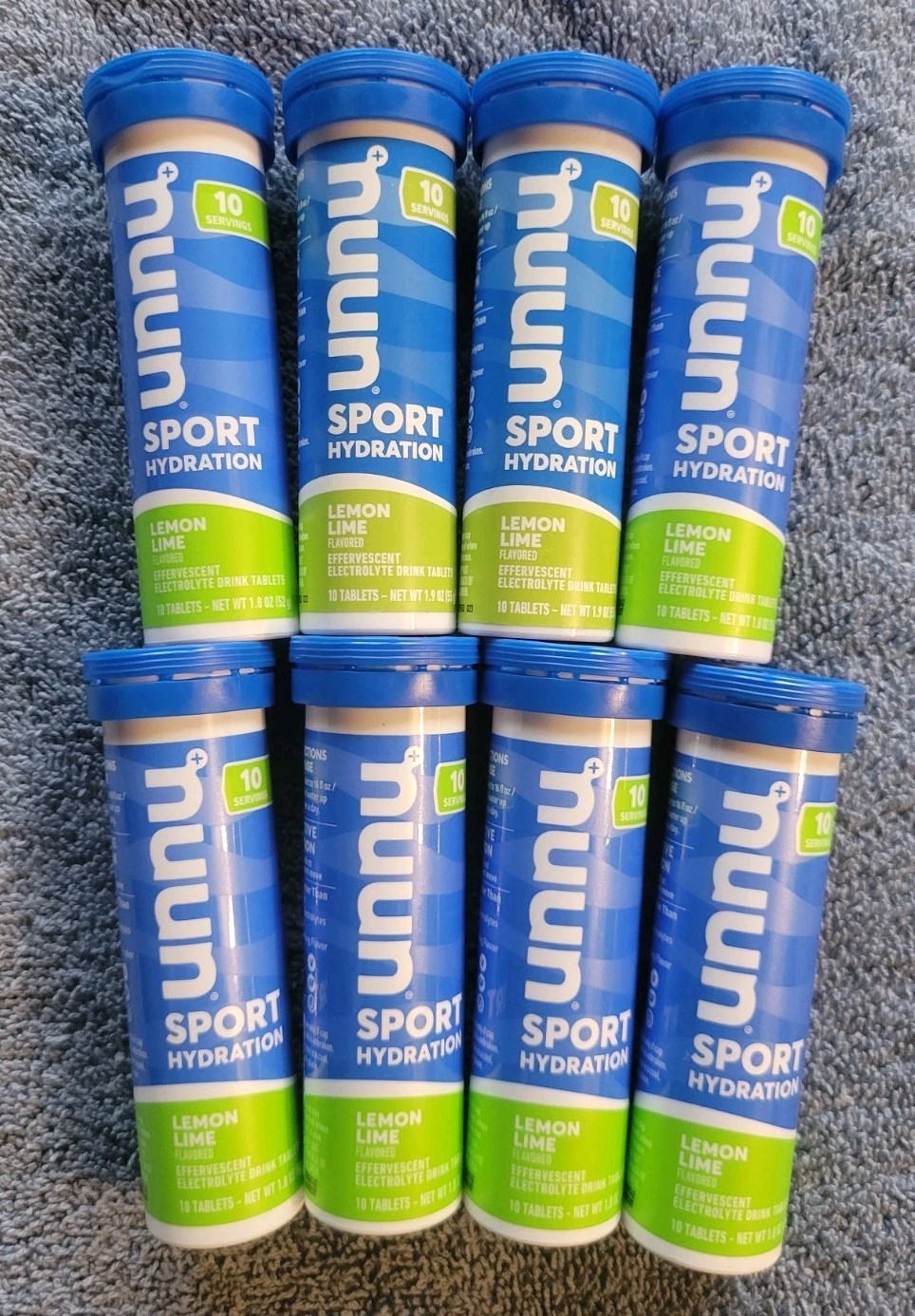 8ct, Nuun Sports Hydration Electrolyte Tablets, Lemon Lime -Exp. 01/2027
