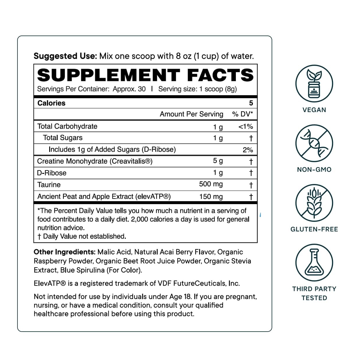 Creatine Monohydrate Powder – German-Sourced Creavitalis for Strength, elevAT…