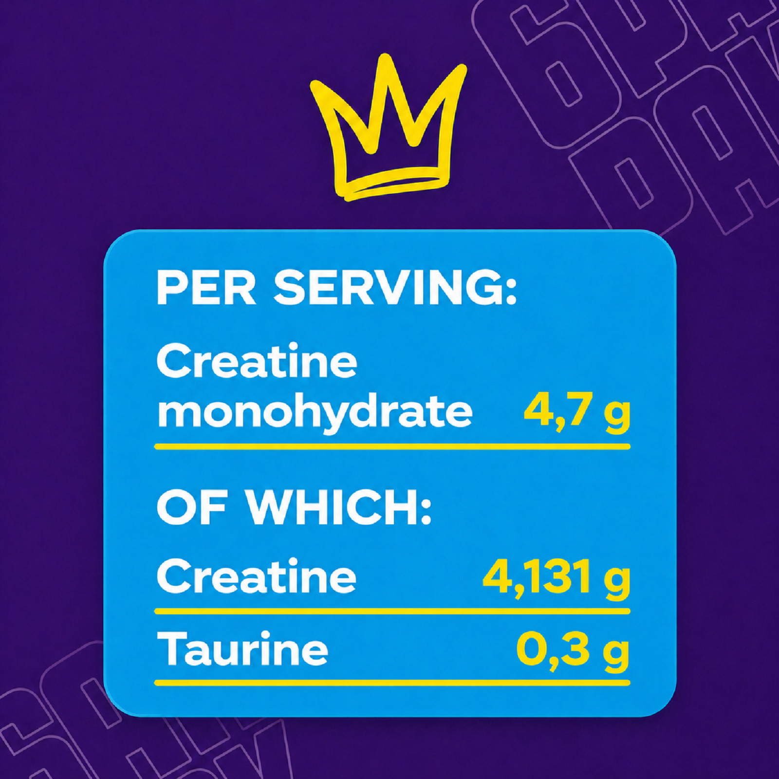 ARGININE + CREATINE MONOHYDRATE + DAA – Performance Recovery Endurance Strenght