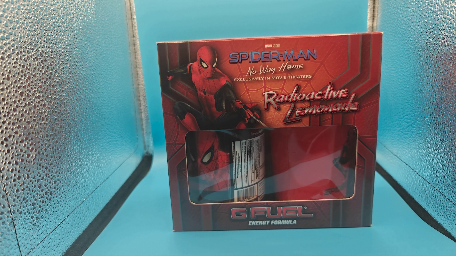 G Fuel Spider-Man Radioactive Lemonade Gfuel Collectors Box Complete set of 3