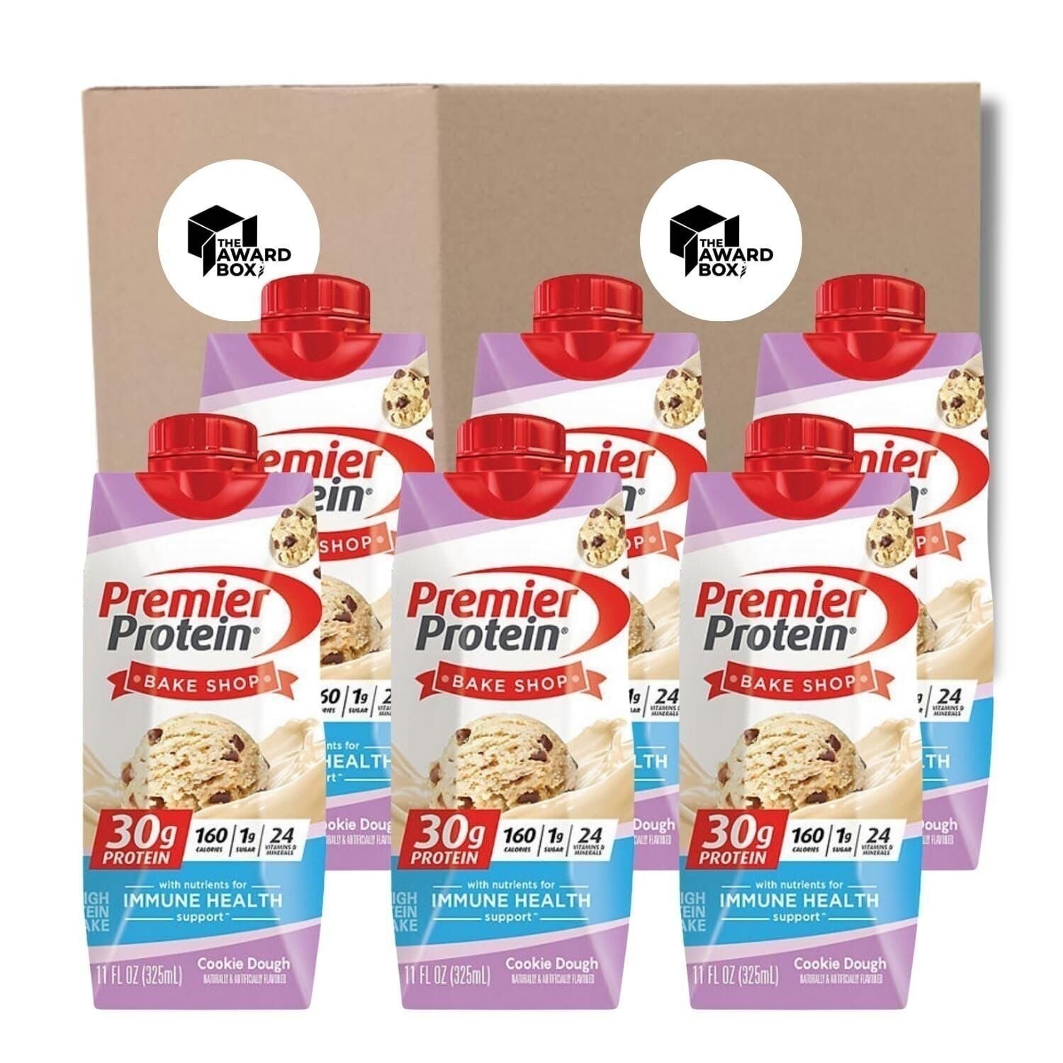 Premier Protein Shakes 6 Bottles Variety Pack in The Award Box Packaging 11…