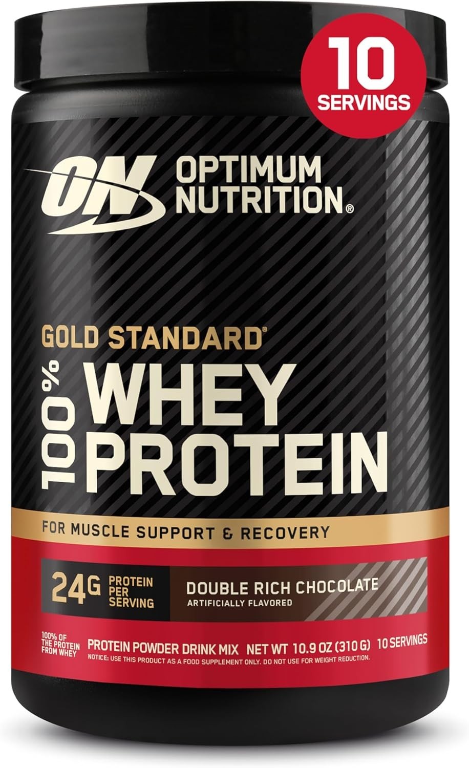 Optimum Nutrition Gold Standard Whey 0.68lb Double Rich Chocolate Protein