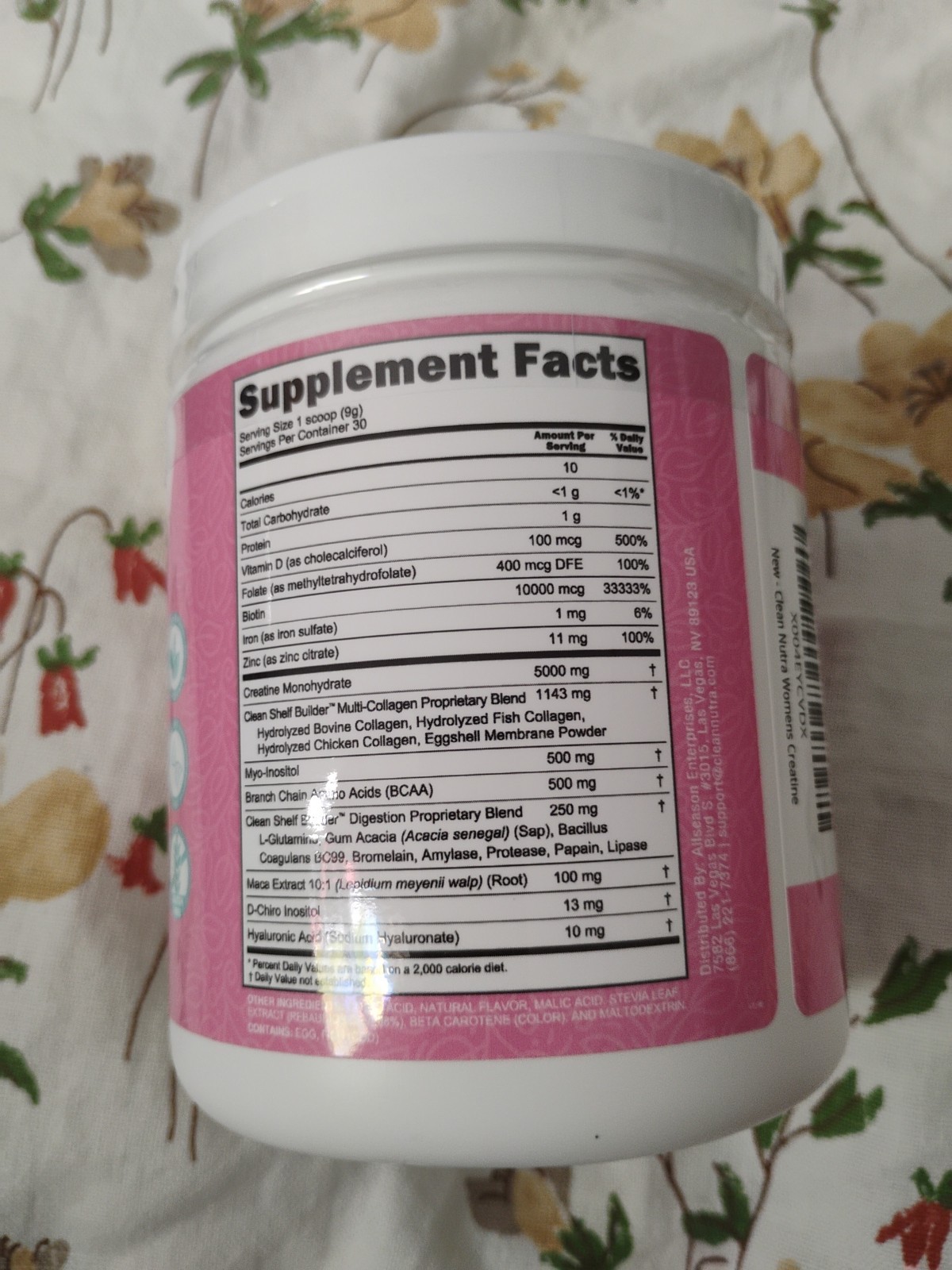creatina monohidratada para mujer