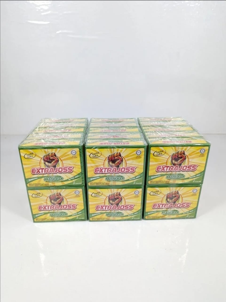 EXTRA JOSS Active Energy Drink 30 Boxes 180 Sachets Halal Ginseng Royal Jelly