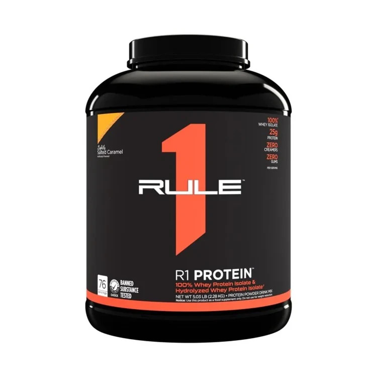 RULE ONE R1 WHEY PROTEIN | RULE 1 | ISOLATE HYDROLYSED | BCAA | WPI | ZERO SUGAR