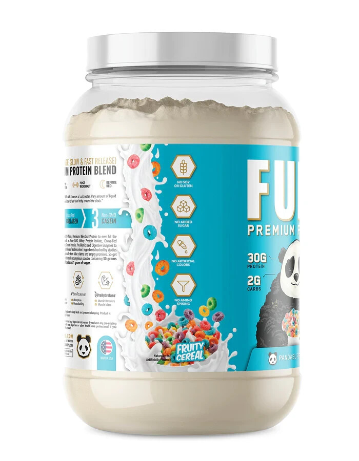 Panda Supps Fuel Premium Whey Casein Collagen Protein Blend 25 Serving 5 Flavors