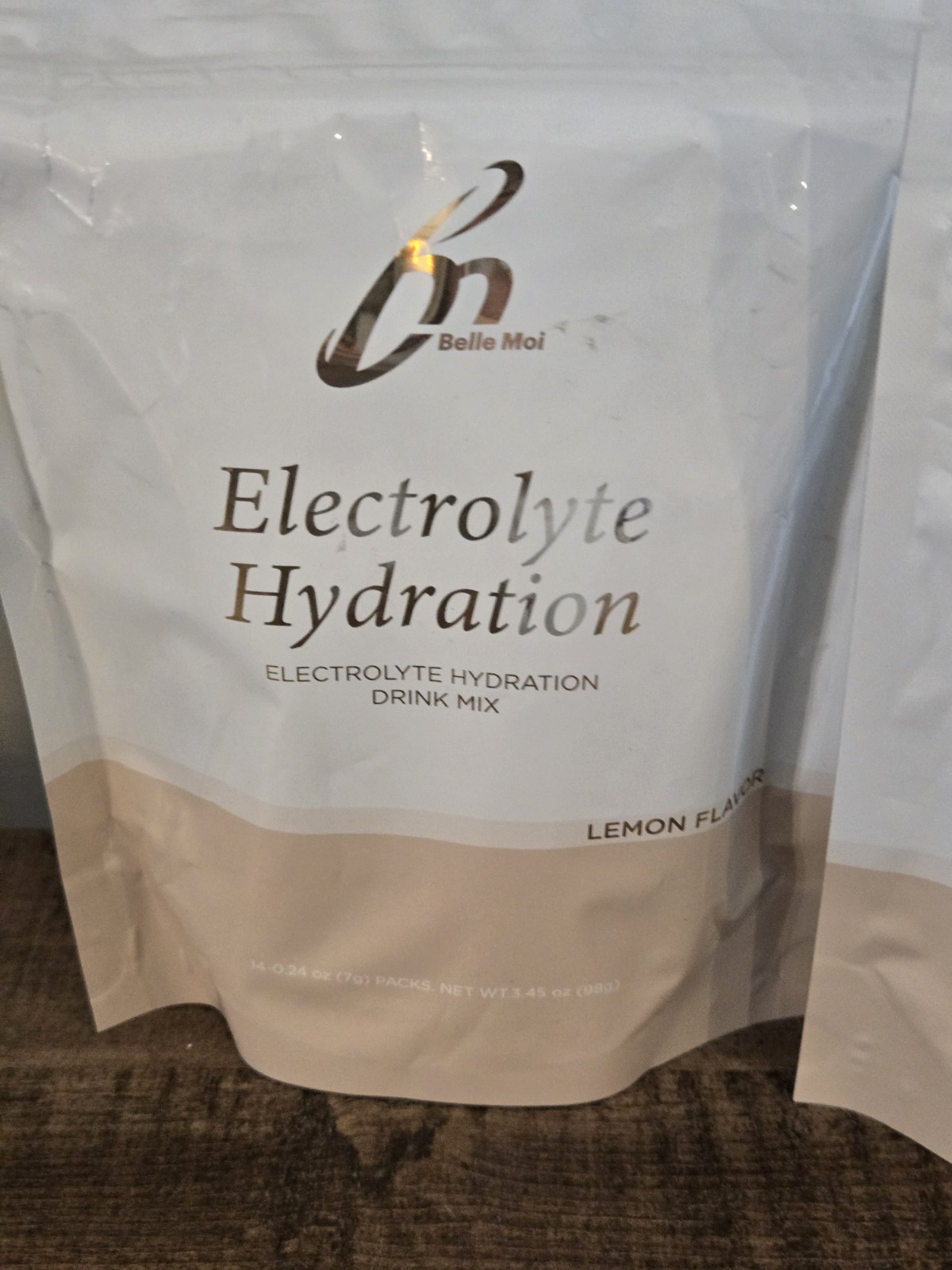 42 ct Belle Moi Electrolyte Hydration Lemon 🍋 Mix BB 4/26 Retails $99 B202