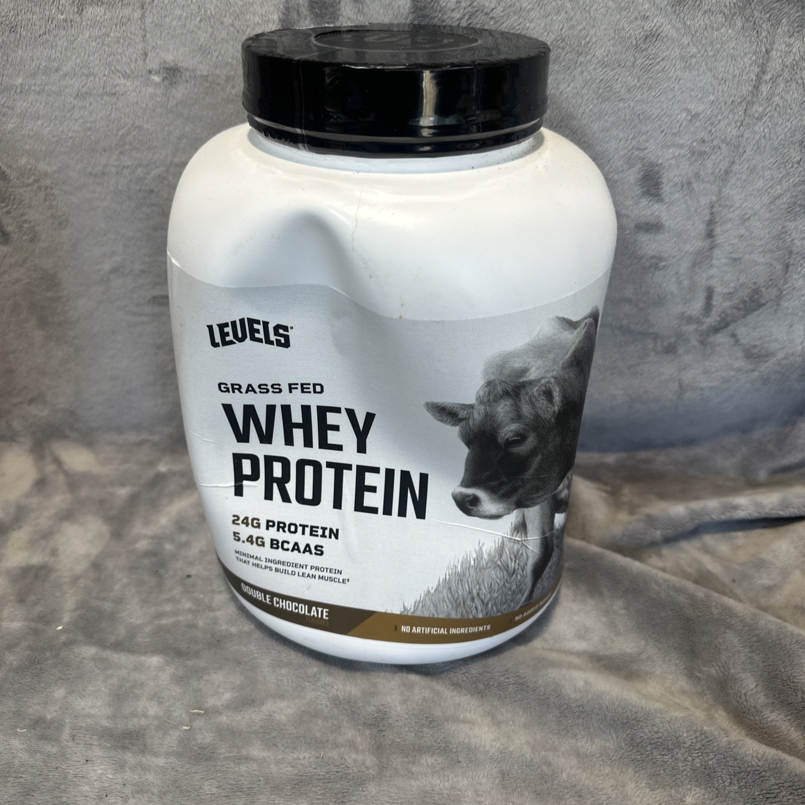 Grass Fed Whey Protein Powder, Double Chocolate, 5 lbs (2.27 kg)