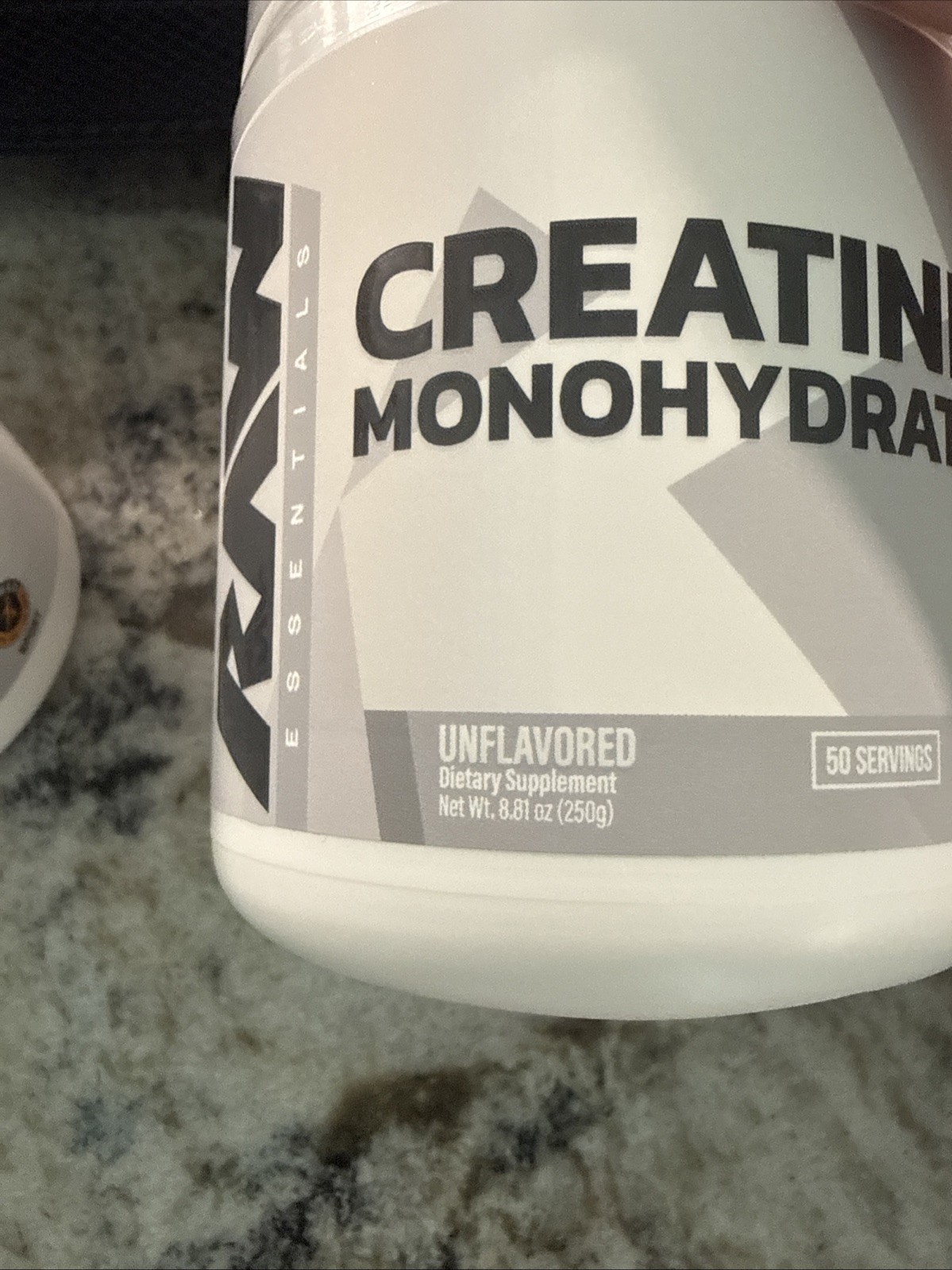 Raw Essentials Creatine Monohydrate Powder Unflavored 2 Pack 100 Total Servings