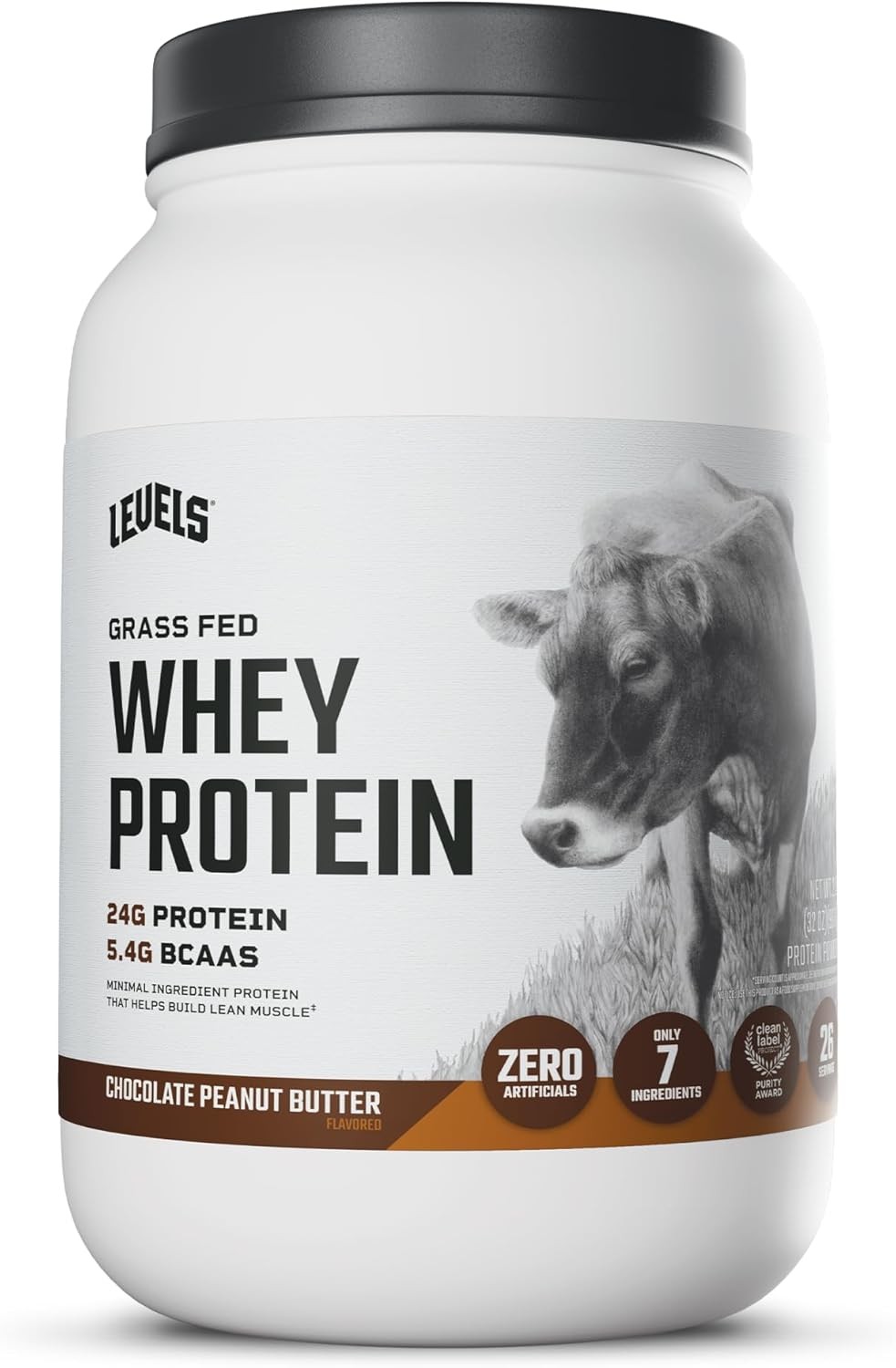 Whey Protein Powder 1LB Double Chocolate BCAA Clean No Sugar Proteina Suplemento