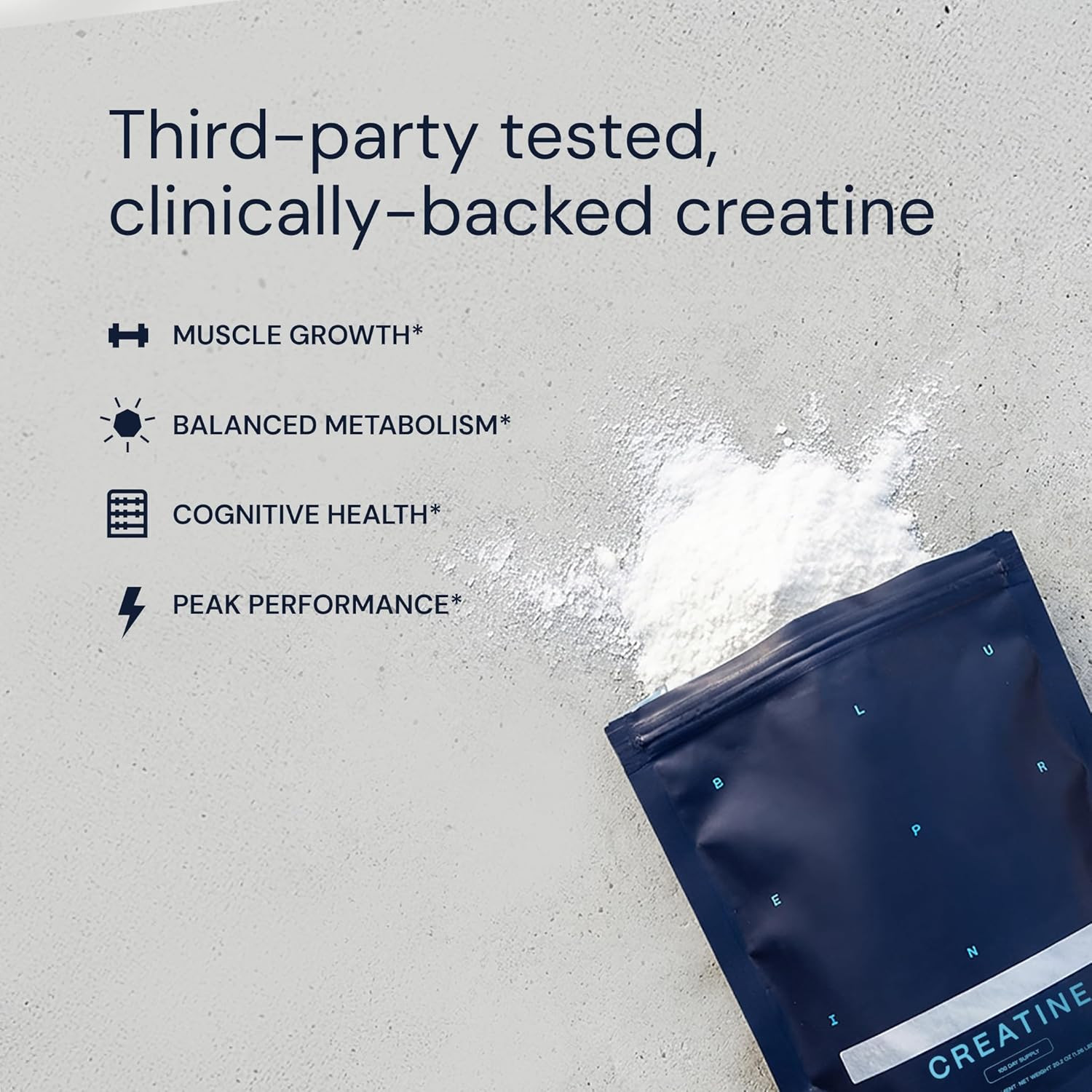 Creatine Monohydrate Powder – Amino Acid Powder – Supplement Supports Muscle Gro