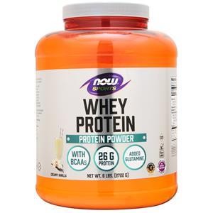Now Whey Protein Creamy Vanilla 6 lbs
