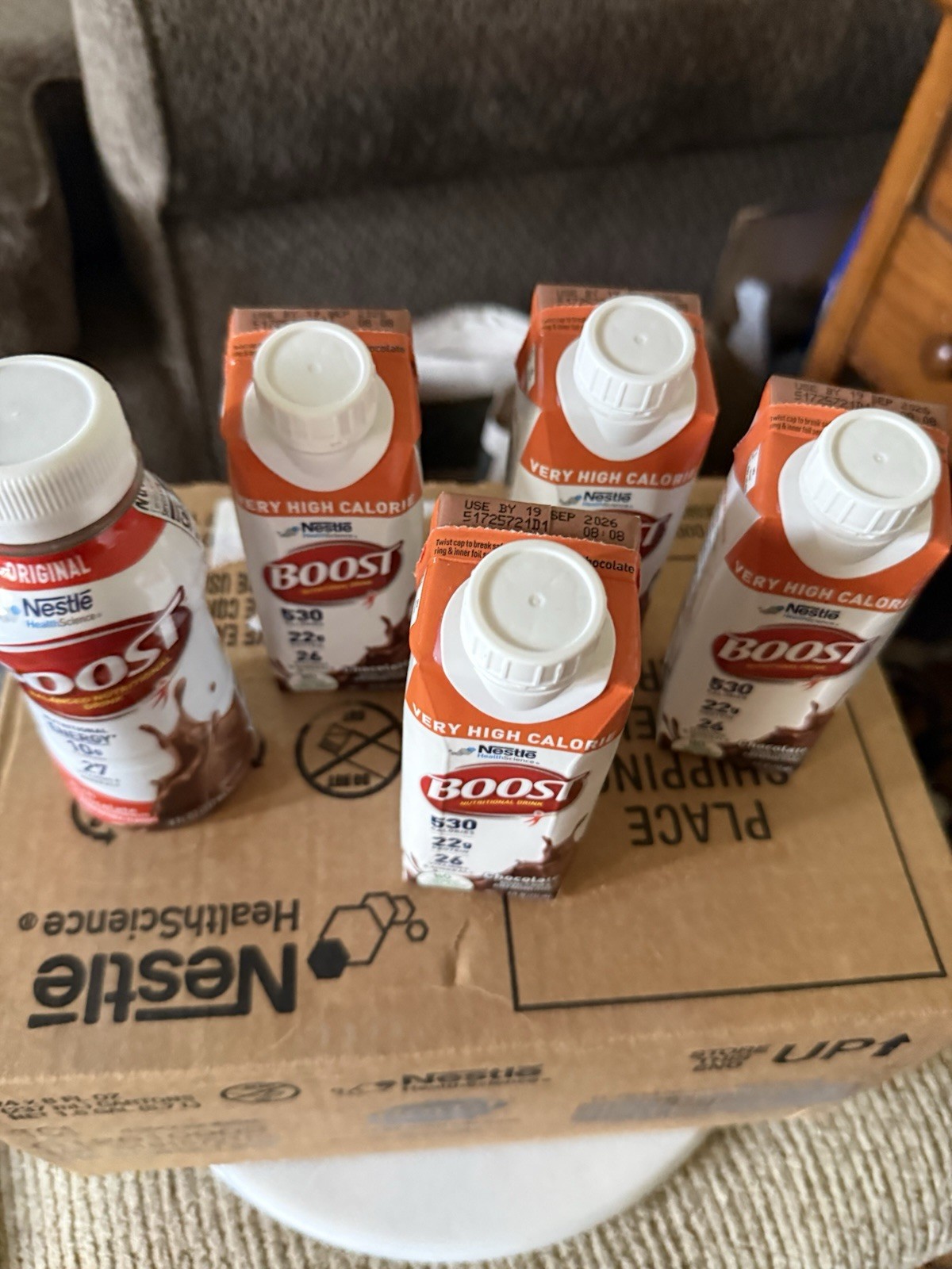 24-carton case of Nestle BOOST Very High Calorie (Rich Chocolate flavor)