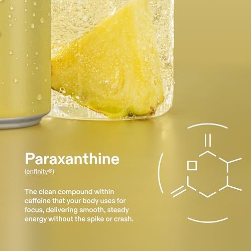 Energy Drink Pack, Caffeine Free, Zero Sugar, No Jitters, No Crash, Pineapple