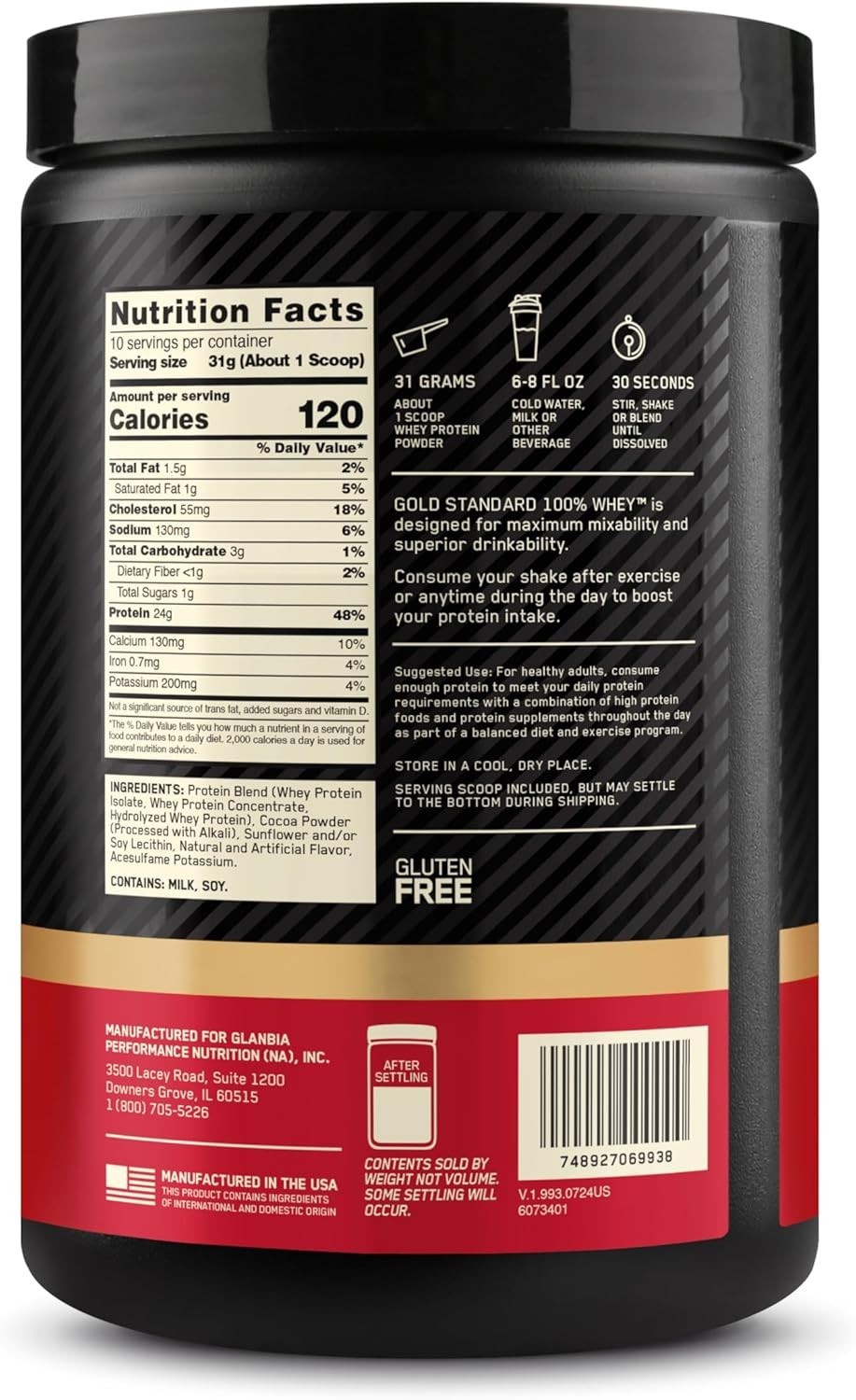 Proteinas Para Hombres – Polvo De Proteina De Suero Para Aumentar Masa Muscular