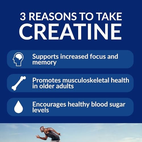 BodyTech Creatine Monohydrate Powder, Unflavored Micronized Creatine Formula for