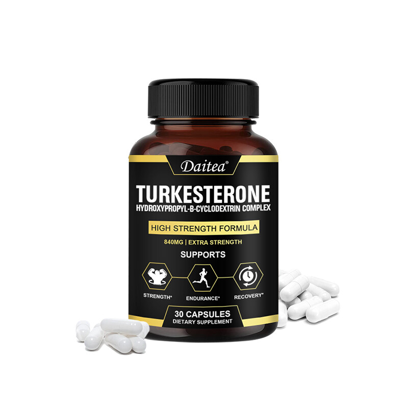 Turkesterone 840 Mg Standardized To 10% – 30 To 120 Capsules