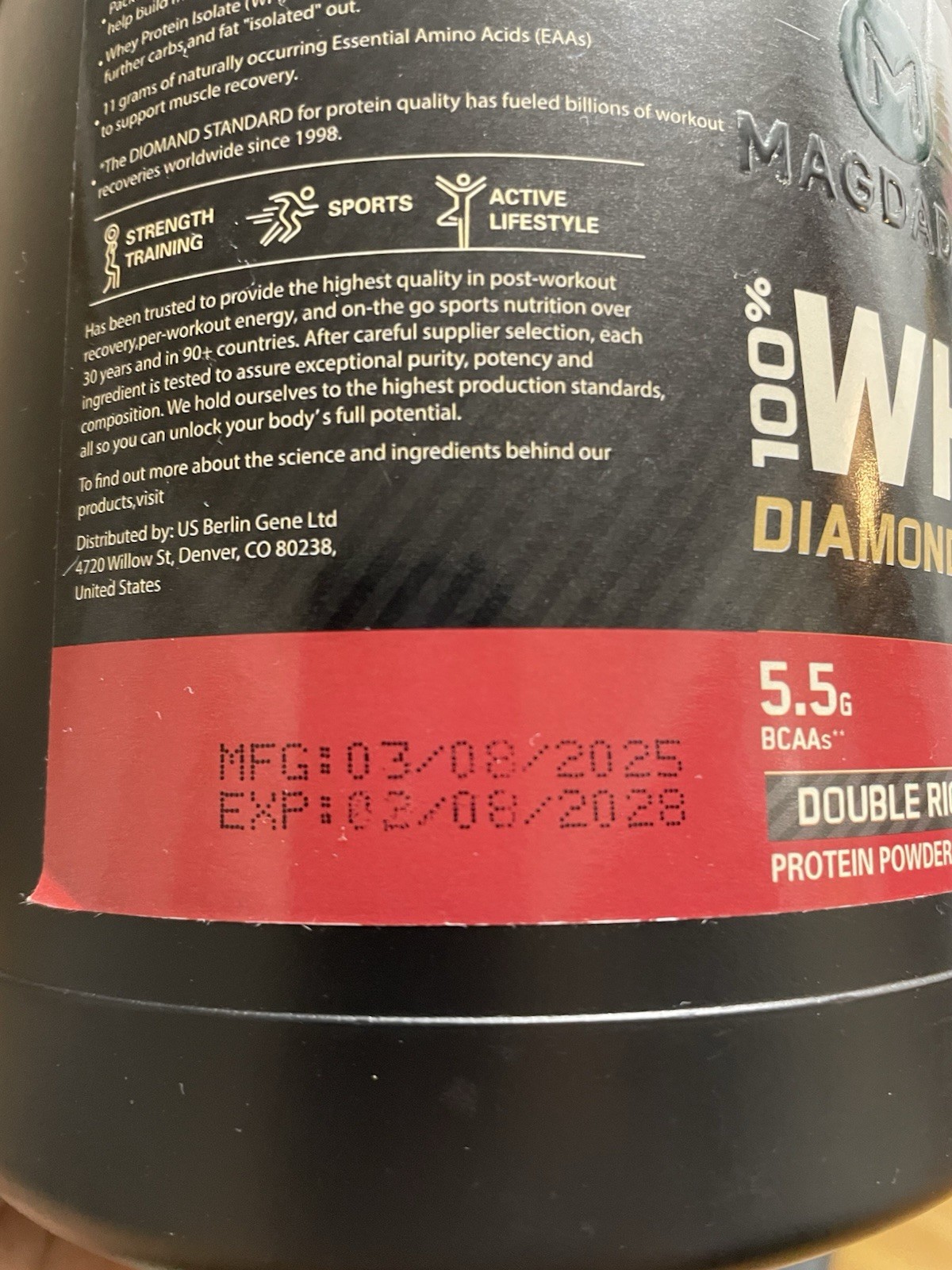 🔥 sale 🔥Diamond Whey 100% Protein Double Chocolate 29 Servings pack of 2
