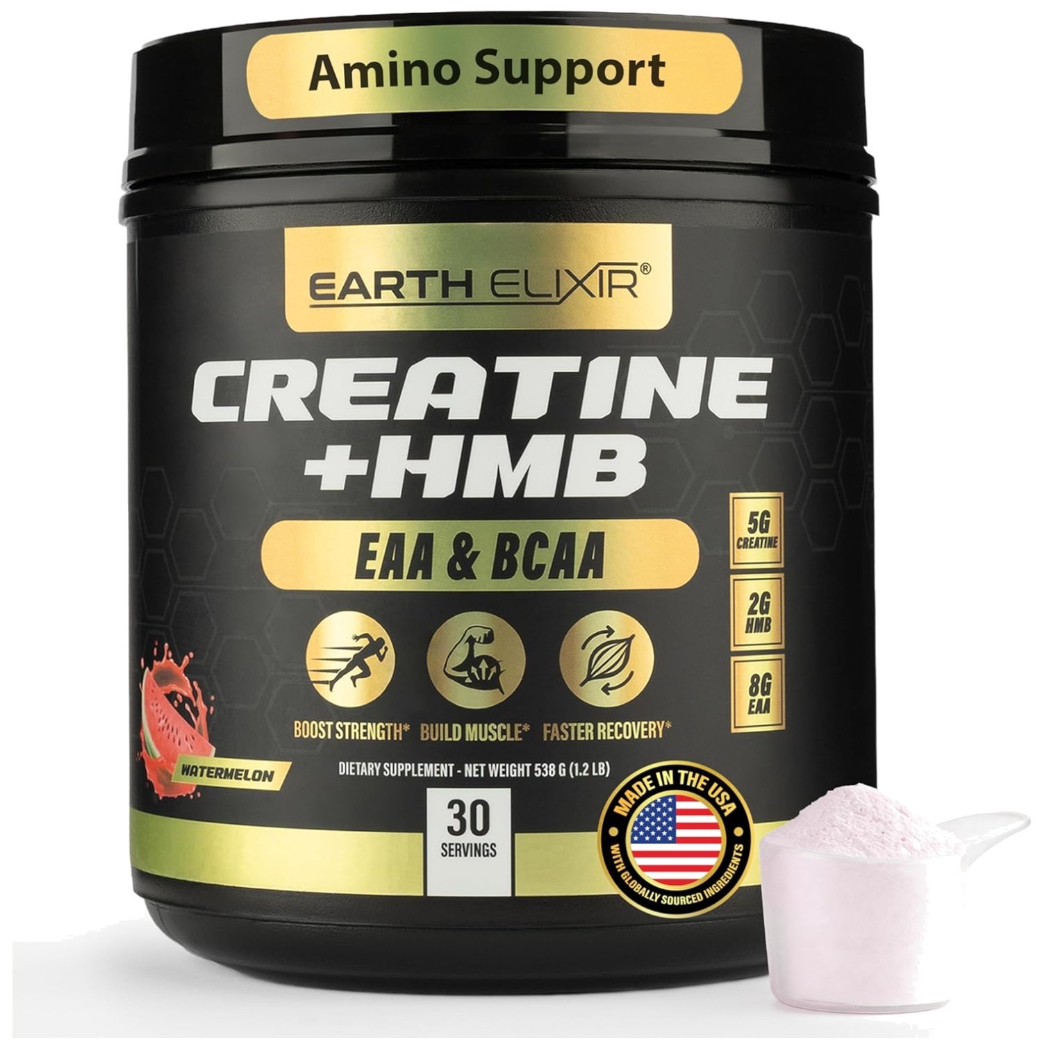 Strength Stack with Creatine Monohydrate