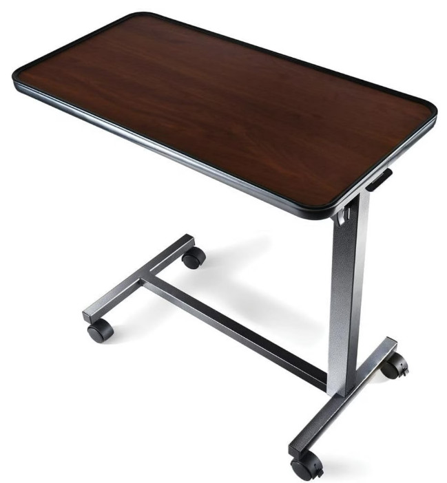 Mesa Ajustable para Cama con Ruedas Mesa Hospitalaria para Hogar y Oficina,Nuevo