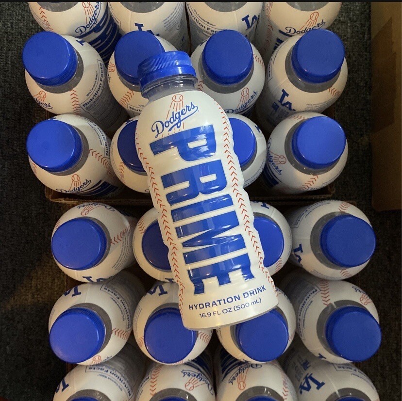 Prime Hydration Drink Limited Edition LA DODGERS 1 Bottle RARE ONLY SOLD OUT!
