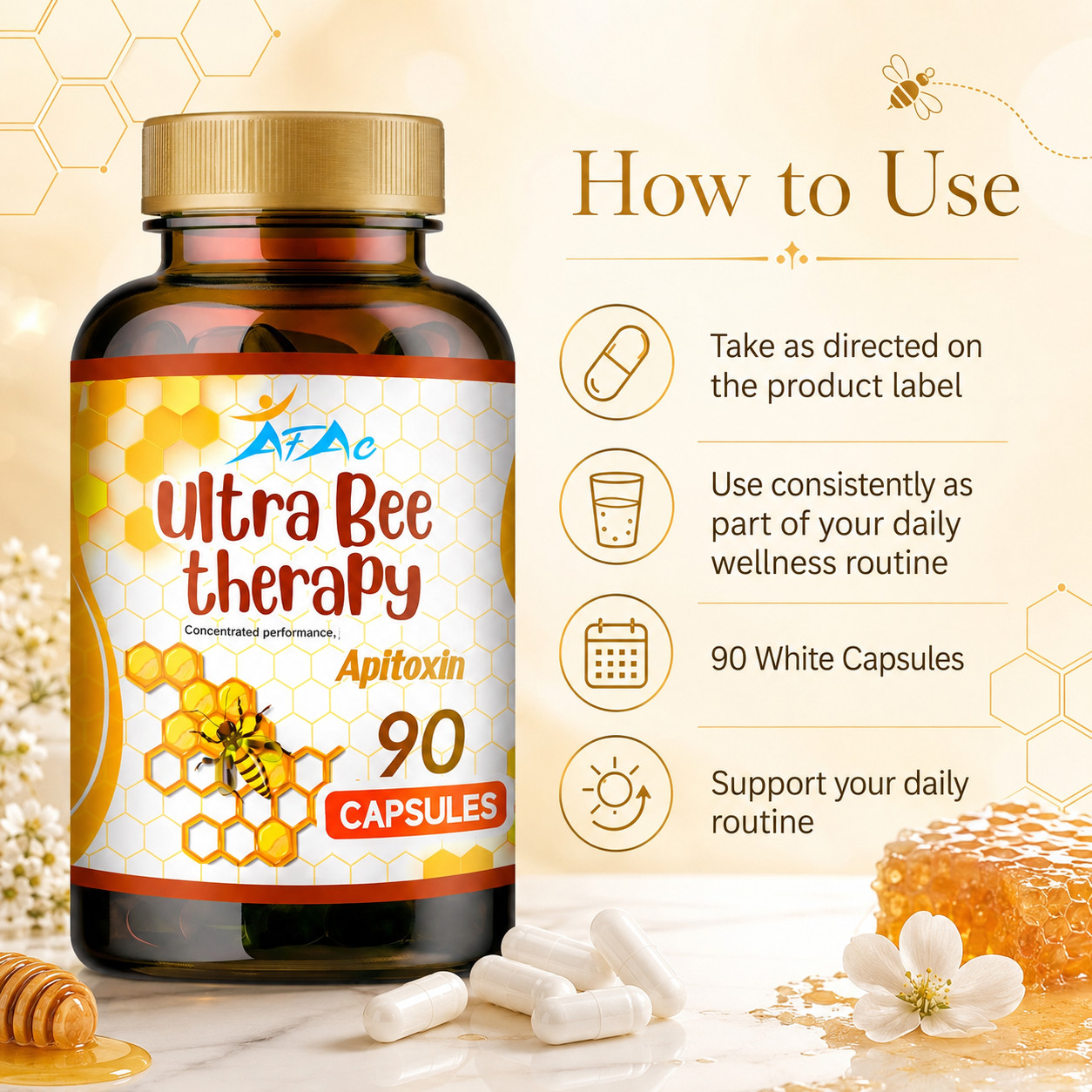 BIObee Kit Anti-Inflamatory Bee supplement Arthritis Miracle Muscular Support