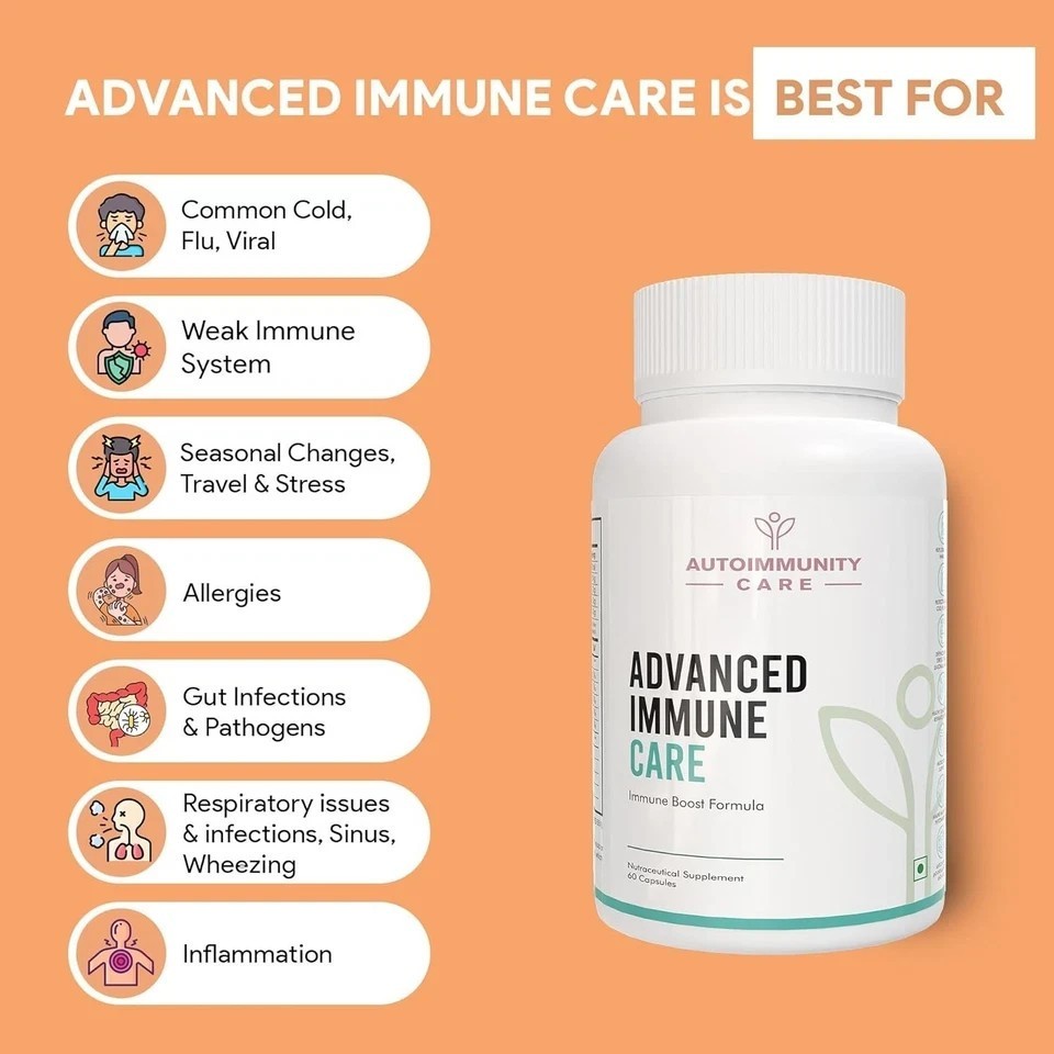 Autoimmunity Care: Advanced Immune Care – Advanced Immune Defense 60 Capsules