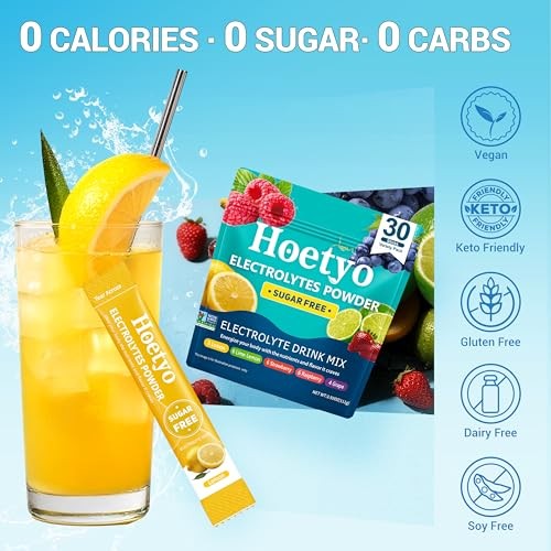Electrolytes Powder Packets – Sugar Free Electrolyte Powder Variety Classic