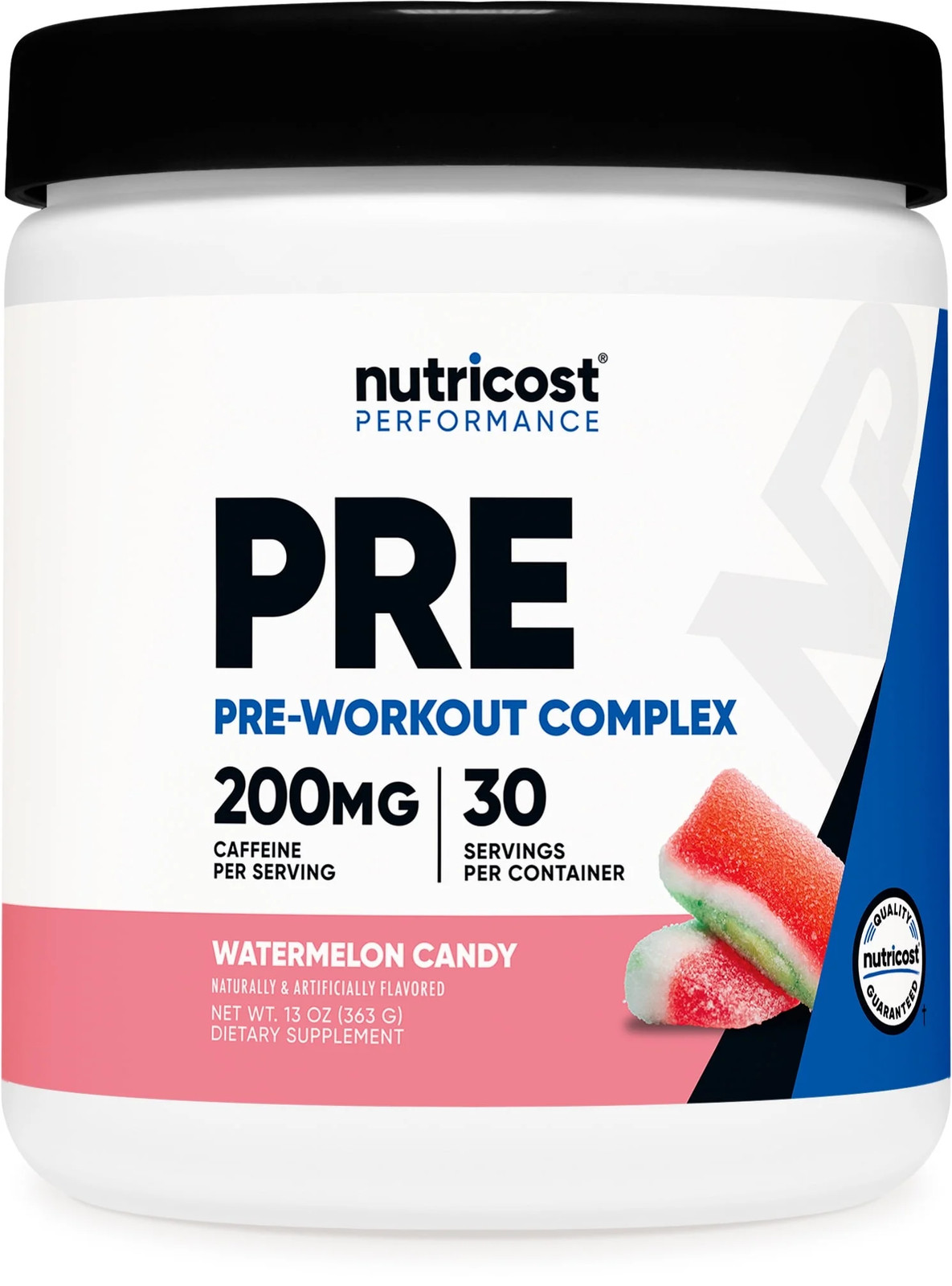 Pre-Workout Complex Powder (Watermelon Candy) 30 Servings – 200Mg of Caffeine pe