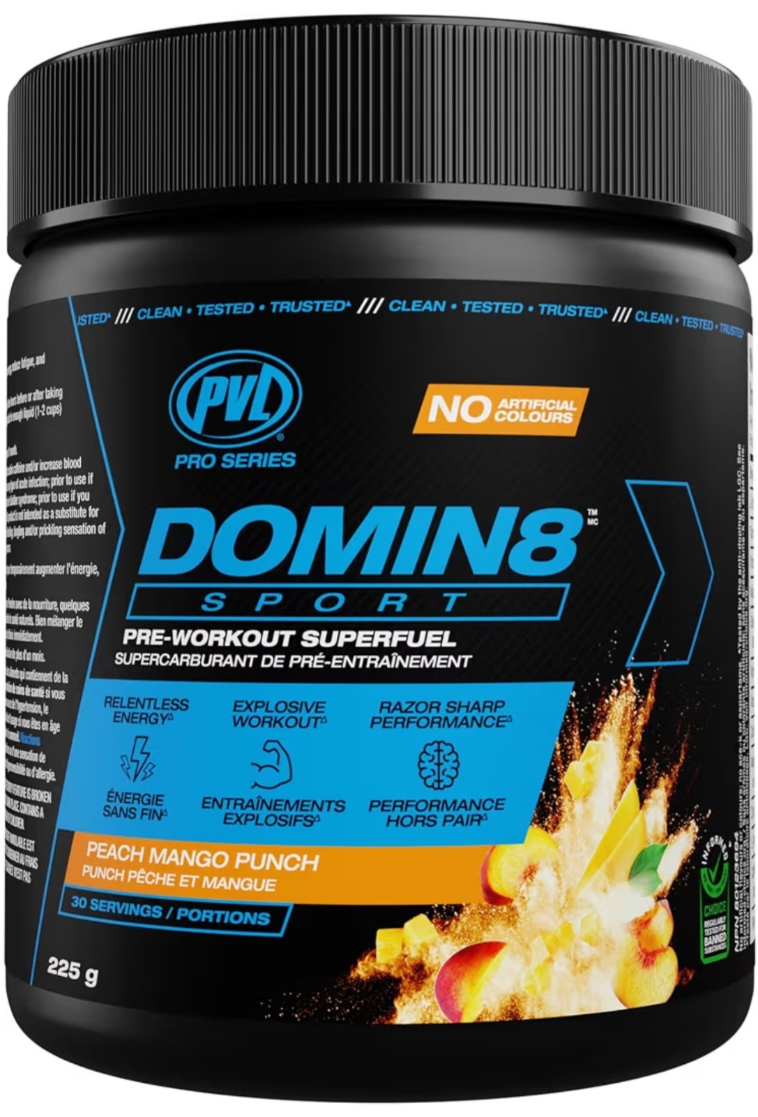 Perfect Sports Creatine + PVL Domin8 Sport 4-Pack 220 Servings