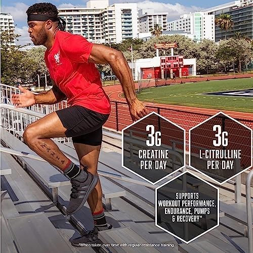 NITRIX 2.0, Workout Supplement, Nitric Oxide Precursors, 3g Creatine, 3g L Ci…