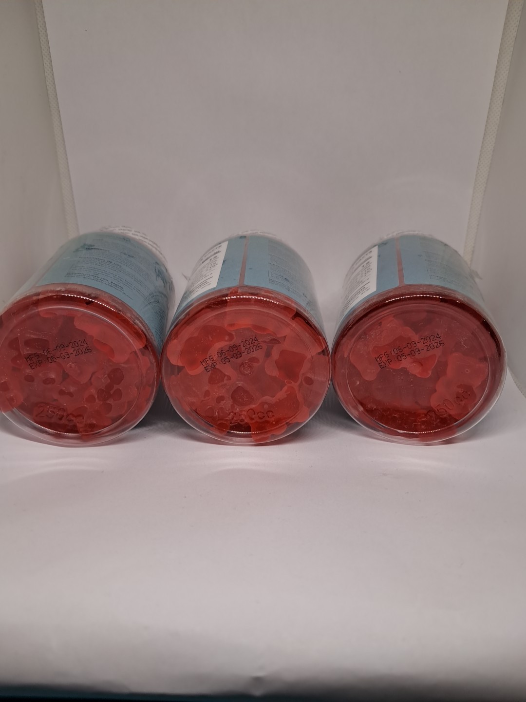 Lot Of 3 Bageto Creatine Monohydrate Gummies 5g Strawberry 60ct 09/26