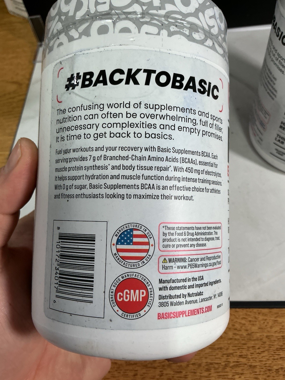 2X BASIC SUPPLEMENTS BCAA Powder Blueberry Lemonade Ex 12/26