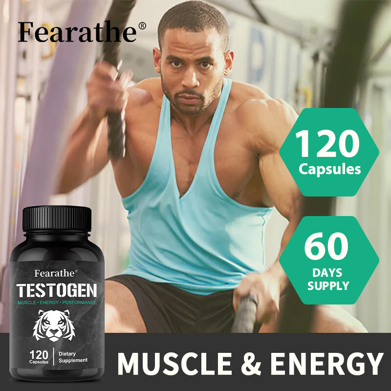 Natural Testosteron Booster Muscle, Energy & Performance Support Bodybuilding