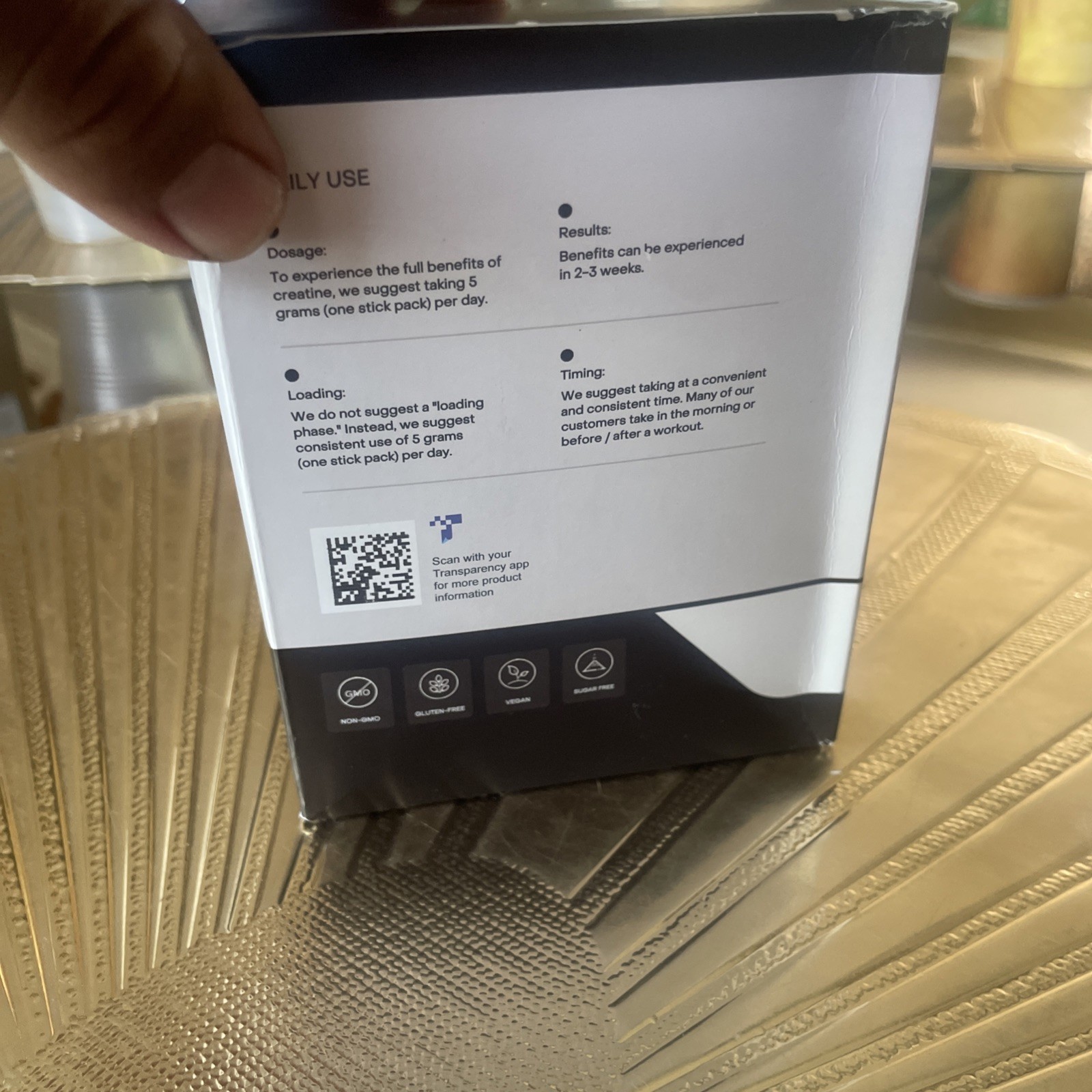 Create Single Serve Creatine Monohydrate Powder 30 Stick Packs.EXP 8/27